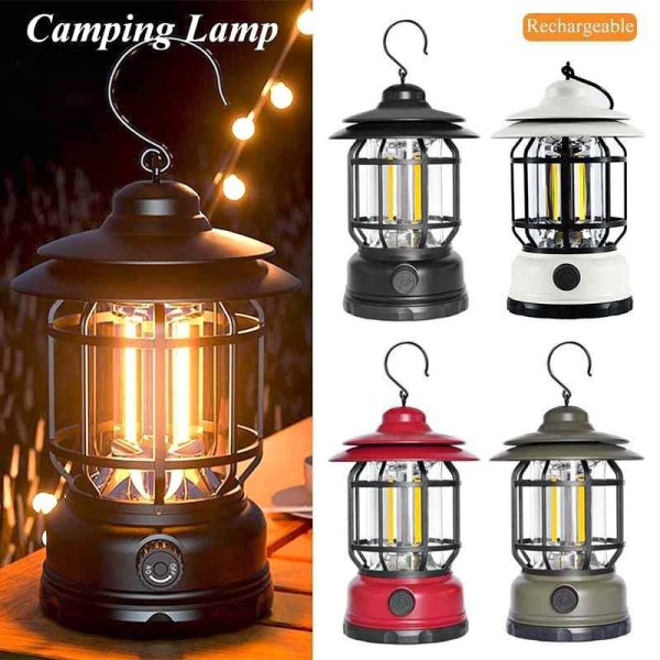 Rechargeable Outdoor Camping Portable LED Hanging Light - Image 3