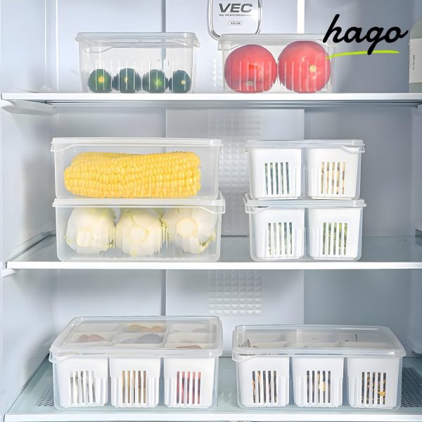 (১পিস) 6-In-1 Kitchen Storage Box - Image 4