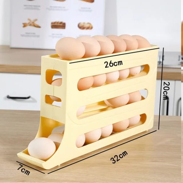 (২পিস) 4-layer Egg Rack - Image 2